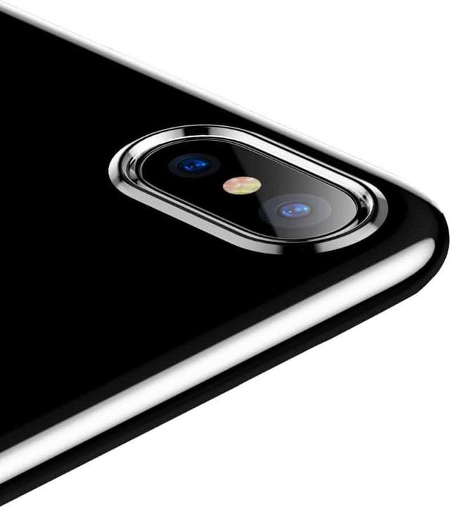 Produktbild Baseus iPhone XS / X Premium Super Slim Gummi Hülle TPU Transparent (Apple iPhone XS, Apple iPhone X)