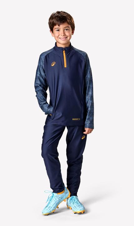 Kipsta Kinder Fussball Trainingshose - Viralto marineblau/grau
