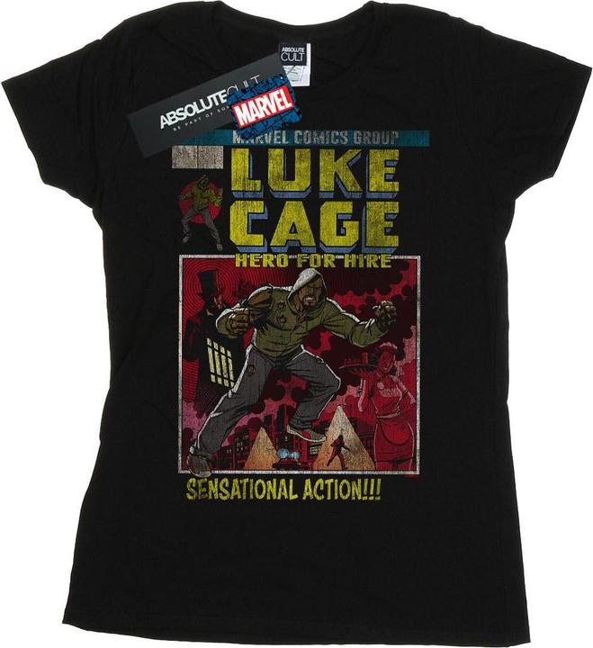 Immagine prodotto Luke Cage Distressed Yourself Maglietta Donna (L)