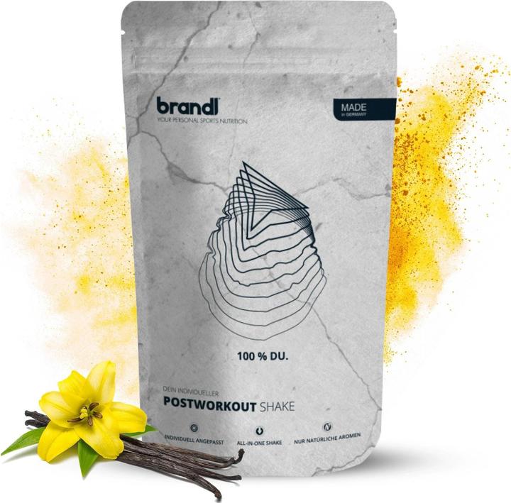 Brandl-Nutrition Pulver Post Workout Vegan (Vanille, 1 Stk., 1000 g)