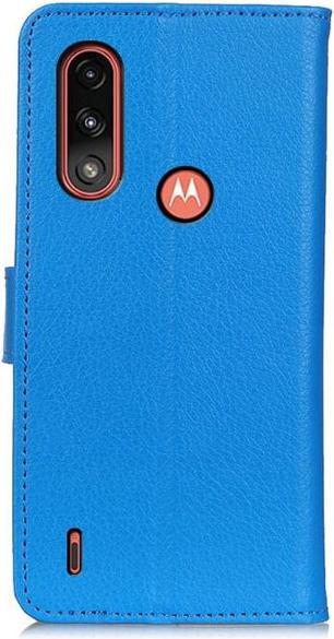 Produktbild MU Classic Litchi Leder Bookcover Series (Motorola Moto E7 Power)