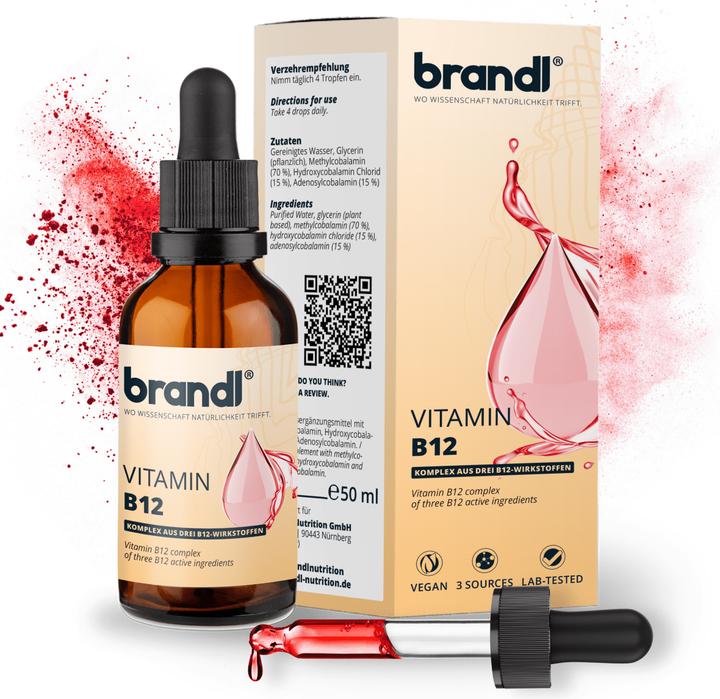 Brandl Vitamin B12 Vegan (1 Stück, Tropfen, 50 g)