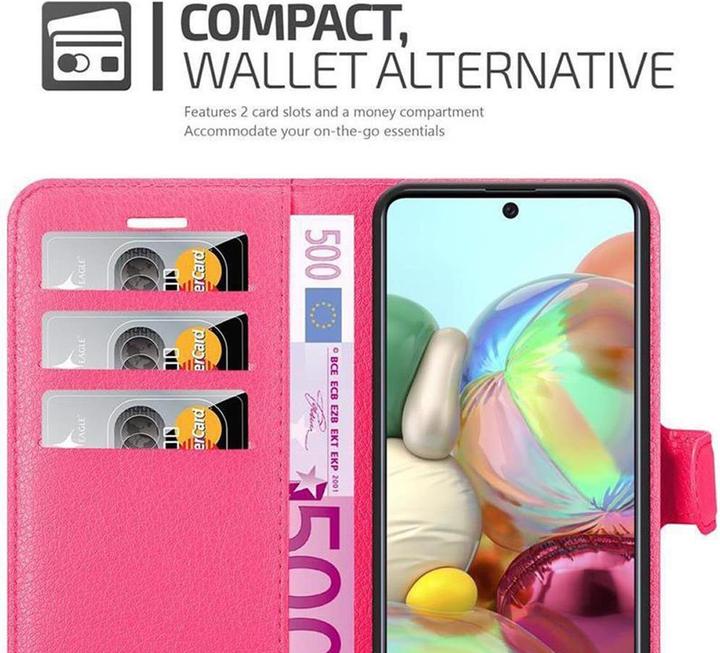 Actual product image Cadorabo Book with stand function cover (Samsung Galaxy A71 5G)