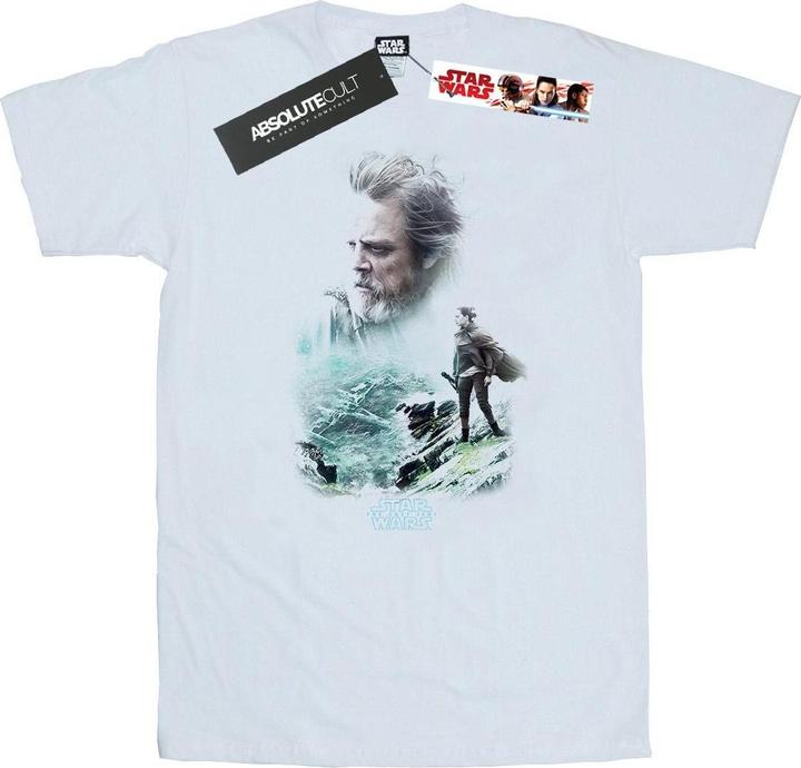 Star Wars The Last Jedi Luke And Rey TShirt (M)