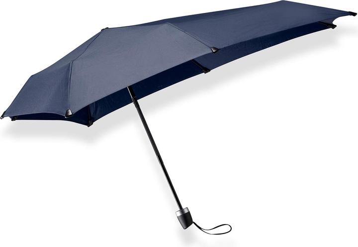 Senz Mini Foldable Storm Regenschirm, Midnight Blau