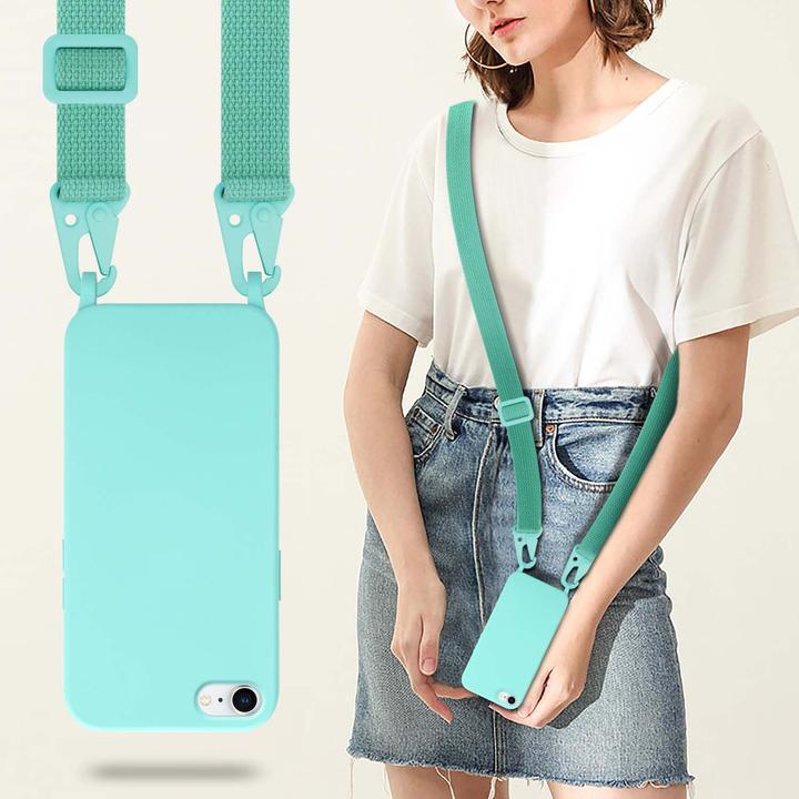 Produktbild Cadorabo TPU Cover Handy Kette Liquid (Apple iPhone 7, Apple iPhone SE (2nd Gen))