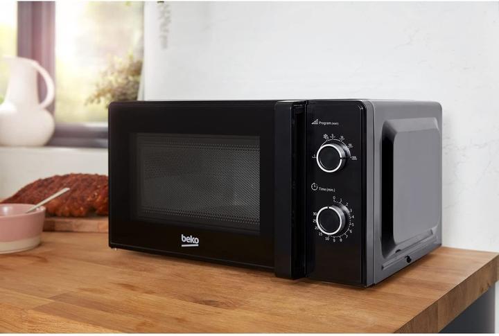 Actual product image Beko MOC 20100 BFB sw Microwave 700W 20L 5Steps Mechanical Timer (20 l)