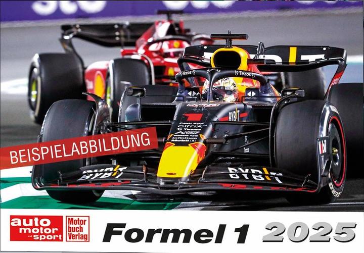 Produktbild Formel 1-Kalender 2025 (59.5 x 42 cm, Deutsch)