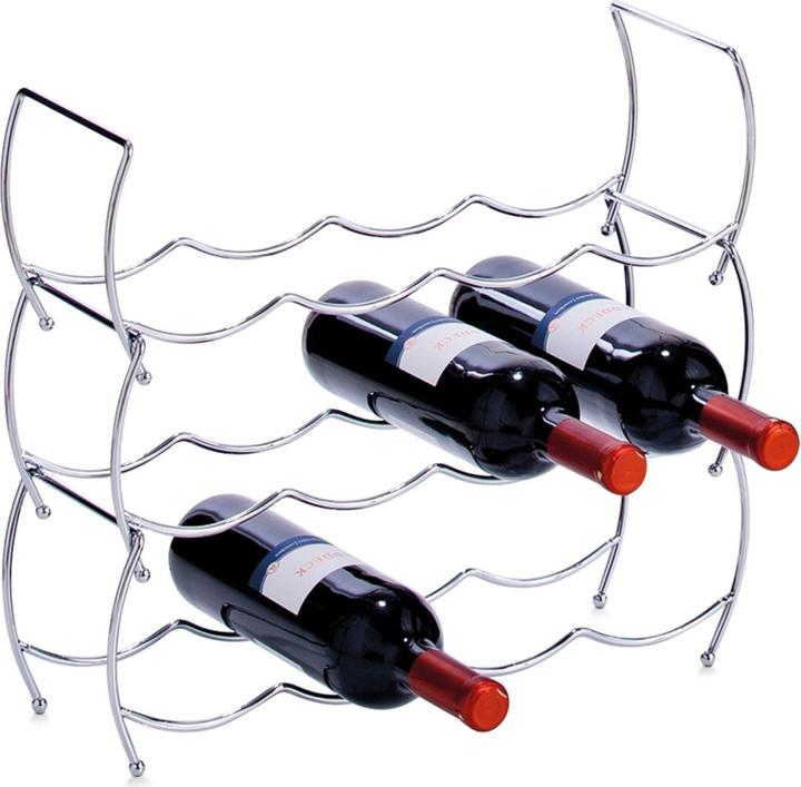 Zeller Present Set di 3 portabottiglie per vino (42 x 14 x 14 cm)