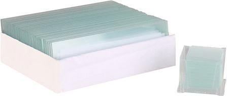 Immagine prodotto Byomic Occhiali oggetto 25x 75 mm 50 pz. e occhiali di copertura 18x18 mm 100 pz.