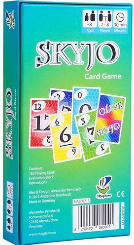 Immagine prodotto Swissgames-Spiele Skyjo (Francese, Inglese, Spagnolo, Tedesco)