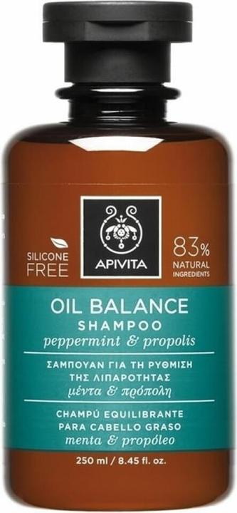 Apivita Oil Balance Shampoo 250ml (250 ml, Flüssiges Shampoo)
