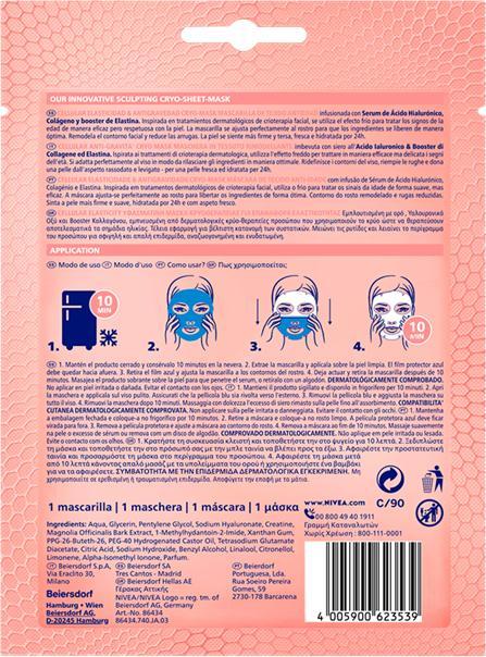 Image du produit NIVEA HYALURON CELLULAR FILLER Contour Mascarilla Traitement du visage