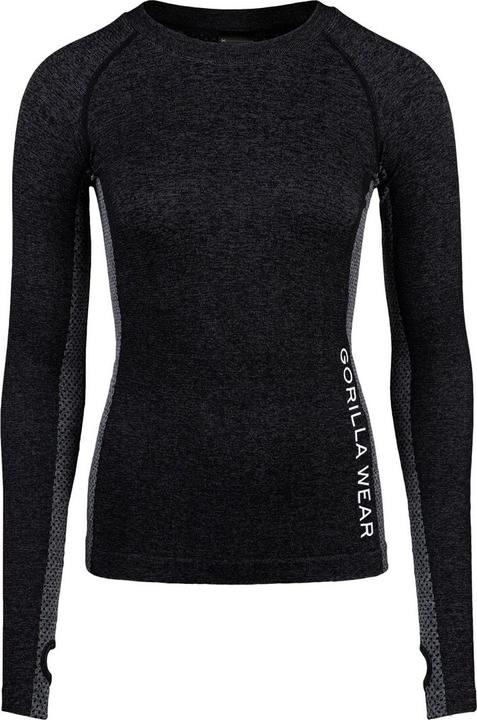Produktbild Gorilla Wear Selah Seamless Longsleeve - schwarz (XL)