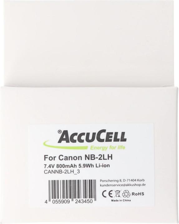 Produktbild Canon Akku NB-2L DigiCam (Akku)