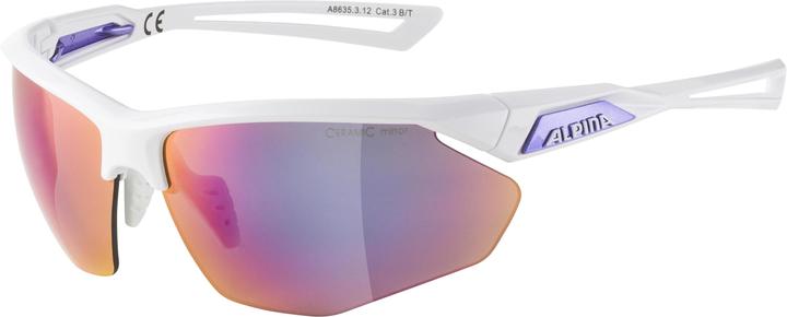 ALPINA SPORTS Nylos HR (Weiss, Violett)