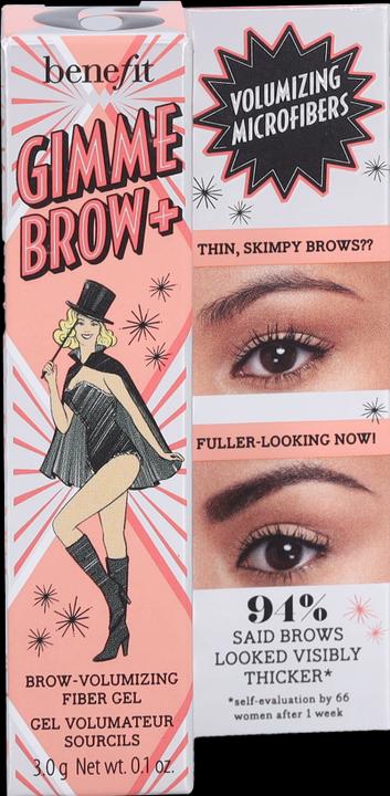 Actual product image BeneFit Cosmetics Gimme Brow+ Brow Volumizing (6 Warm Black Brown)