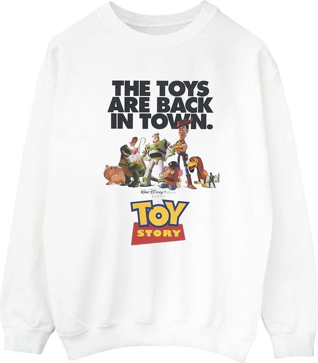 Actual product image Disney Girls Toy Story Movie Poster Sweatshirt (140, 146)