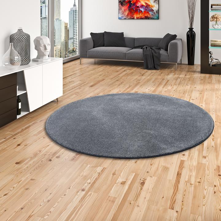 Image du produit Snapstyle Tapis en velours de luxe à poils longs Touch (Ø 100 cm)