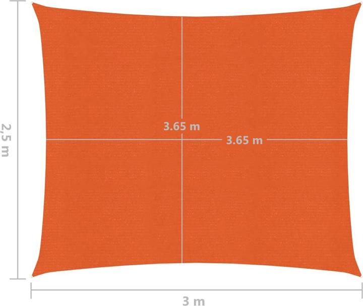 Image du produit VidaXL Sonnensegel (250 x 300 cm)