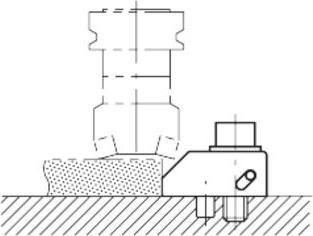 Actual product image Kipp Deep clamp high