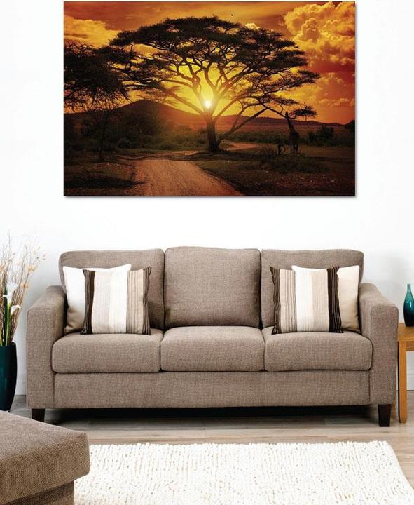 Immagine prodotto Eibert Visual Savana al tramonto (97 x 65 cm)