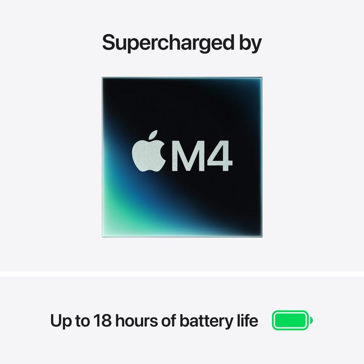 Produktbild Apple MacBook Air – 2025 (15.30", M4, 16 GB, 1000 GB, CH)
