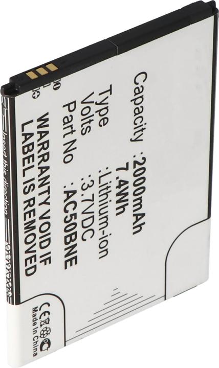 Actual product image AccuCell Battery for Archos 50b Neon, AC50BNE Battery Neon 50b