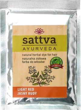 Sattva Ayurveda Sattva Natural Herbal Dye For Hair Light Red 10g (Light red)