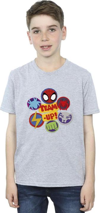 Actual product image Boys Spidey And His Amazing Friends Team Up T-Shirt (140, 146)