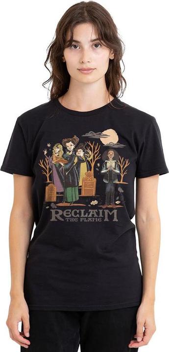 Actual product image Universal Textiles Unisex Adult Reclaim The Flame Sanderson Sisters T-Shirt (XL)