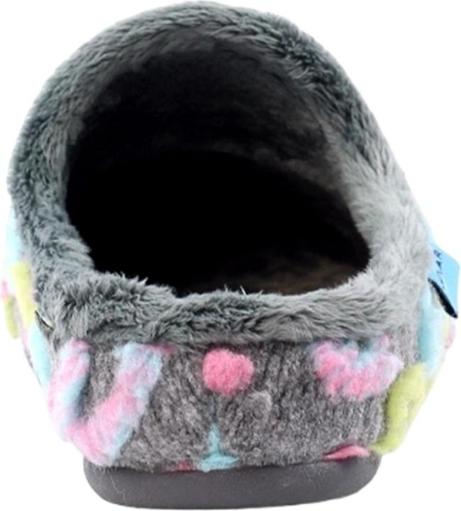 Actual product image Lunar Womens/Ladies Valentine Mule Slippers (38)