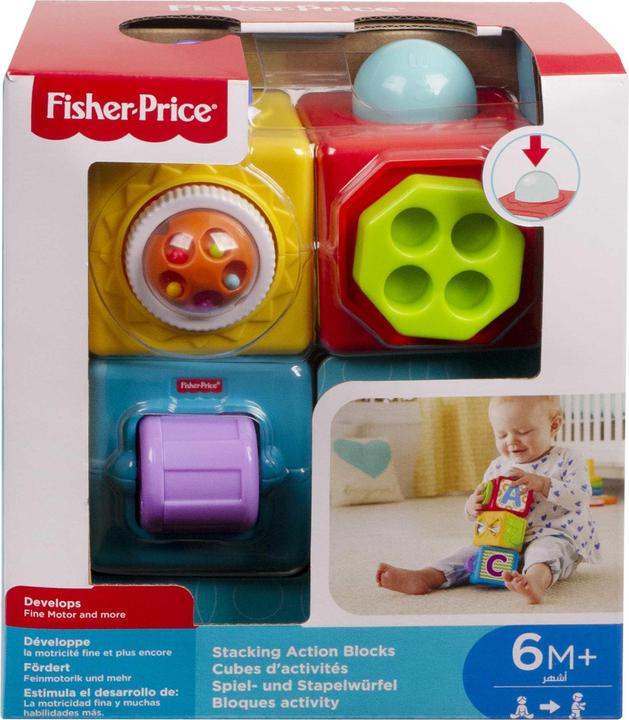 Produktbild Fisher-Price Spiel- und Stapelwürfel