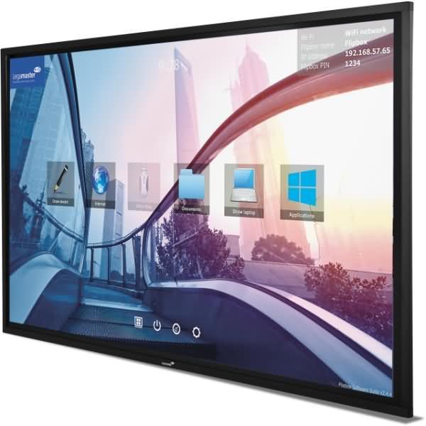 Actual product image Legamaster e-Screen touch display STX-86 mobile (86")