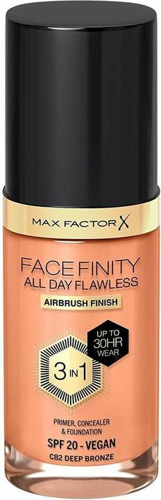 Produktbild Max Factor Facefinity All Day Flawless Foundation C82 Deep Bronze 34 ml (C82 Deep Bronze)