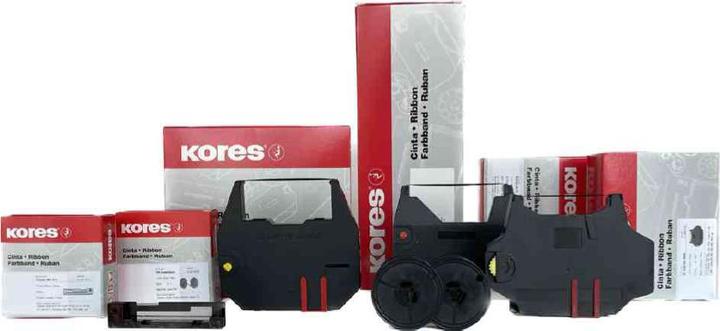Actual product image Kores Ribbon for EPSON ERC 32, nylon, violet Dimensions: (W)12.7 mm x (L)8.0 m (1.30 cm, Violet)