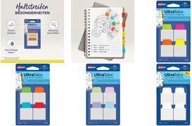 Actual product image Avery Purpose Form Adhesive Strips UltraTabs Pastel, 25.4 x 38 mm writable tabs, made of polyester