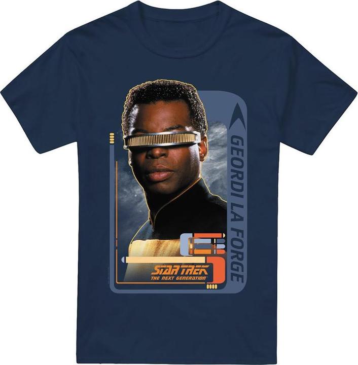 Actual product image Mens Geordi La Forge T-Shirt (S)