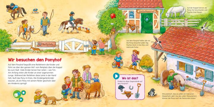 Image du produit Bookii WAS IST WAS Kindergarten Komm mit auf den Ponyhof! (Allemand, Sandra Noa, Benjamin Schreuder, 2019)
