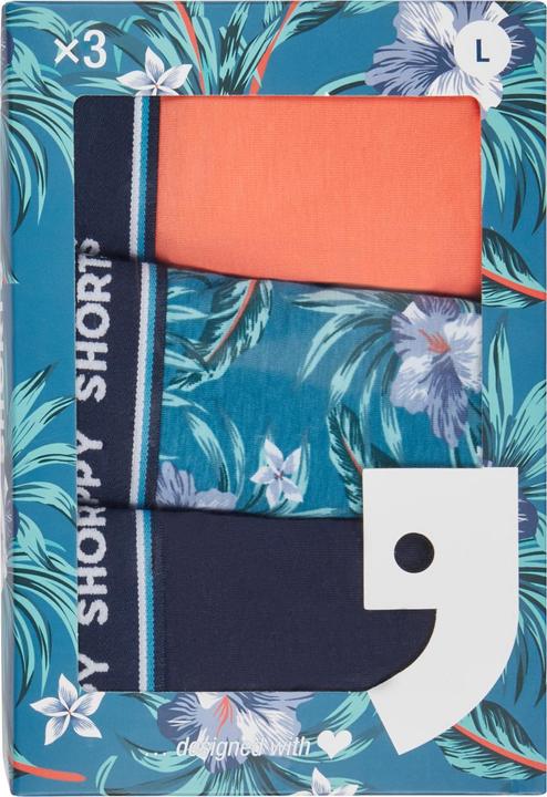Actual product image Happy shorts Retro Pants Jersey (L, pack of 3)