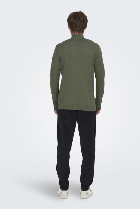 Produktbild Only & Sons Normal geschnitten Rundhalsausschnitt Pullover Strickpullover (L)