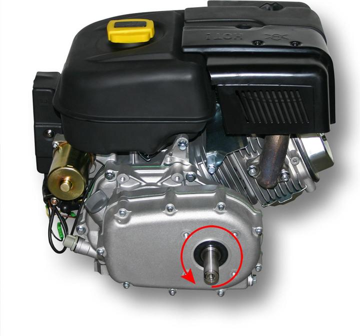 Actual product image Wiltec LIFAN 177 petrol engine 6.6 kW 9 hp oil bath clutch 2:1 kart engine E-Start 270 ccm