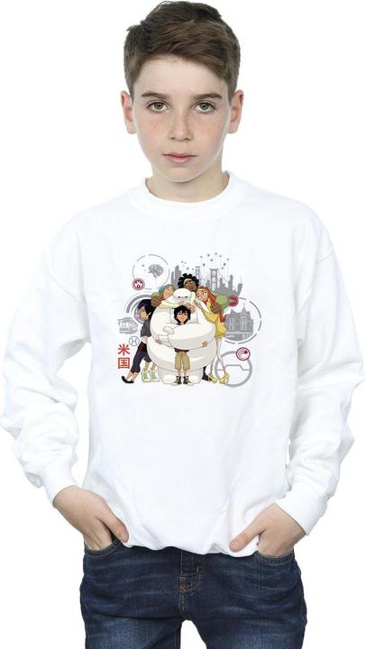 Image du produit Disney - Sweat BIG HERO BAYMAX GROUP HUG - Garçon (140, 146)