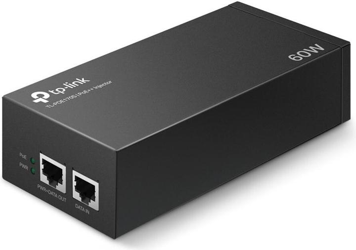Actual product image TP-Link POE Adapter TL-POE170S Injector (802.3af (PoE), 802.3bt (PoE++), 802.3at (PoE+), 60 W)