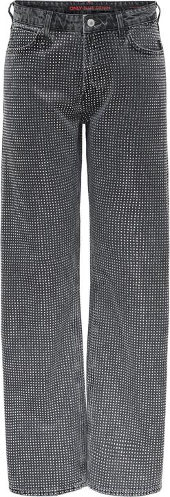 Actual product image Only ONLHUDSON Mittlere Taille Weiter Beinschnitt Jeans Jeans mit weitem Bein (25)