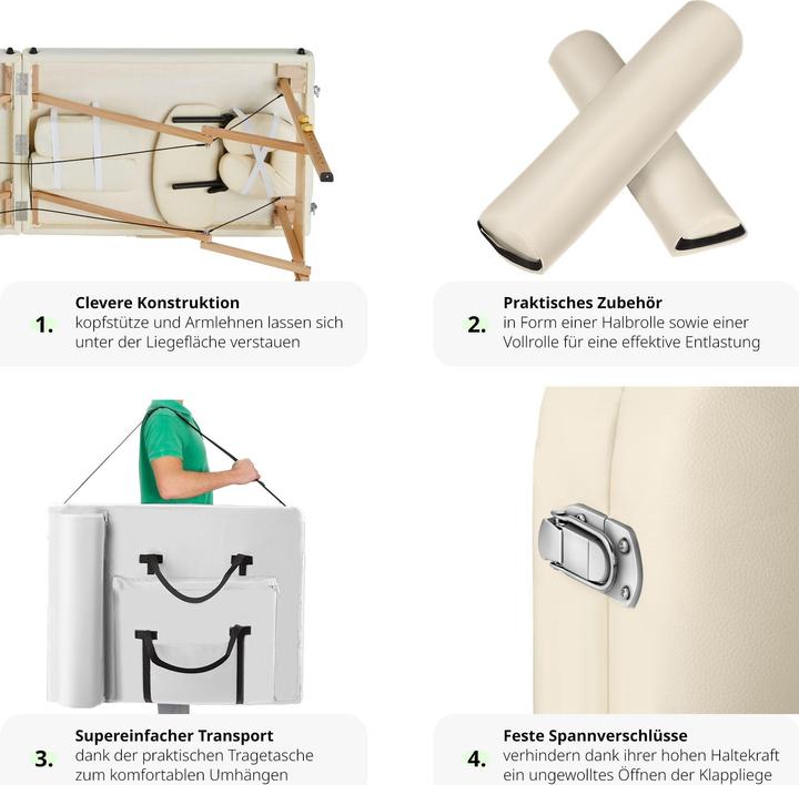 Image du produit tectake Table de massage