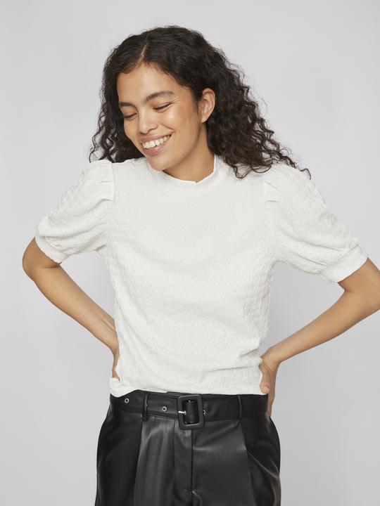 Actual product image Vila High neck top with short sleeves (L)
