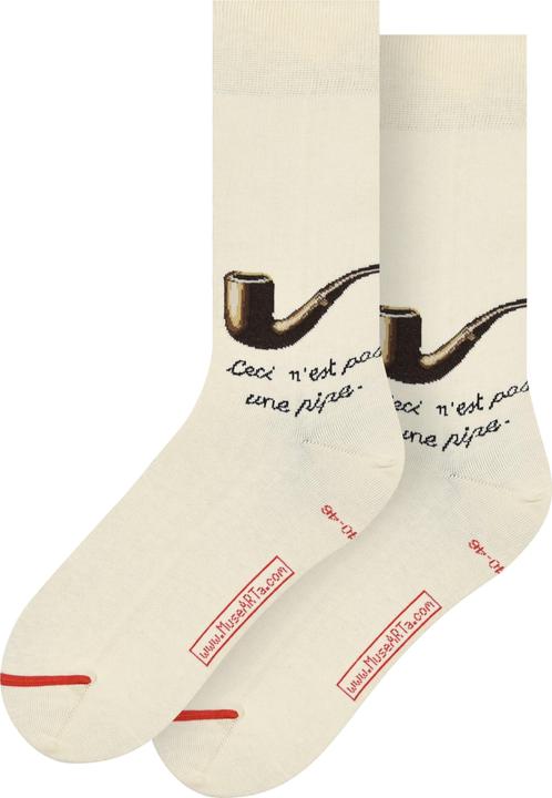 MuseARTa Socks René Magritte - The Treachery of Images