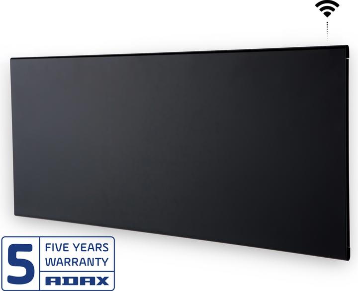 Immagine prodotto Adax Neo Smart H scaldavivande elettrico 800 watt Zwart Pearl Black 33 x 75 cm Wifi (800 W)