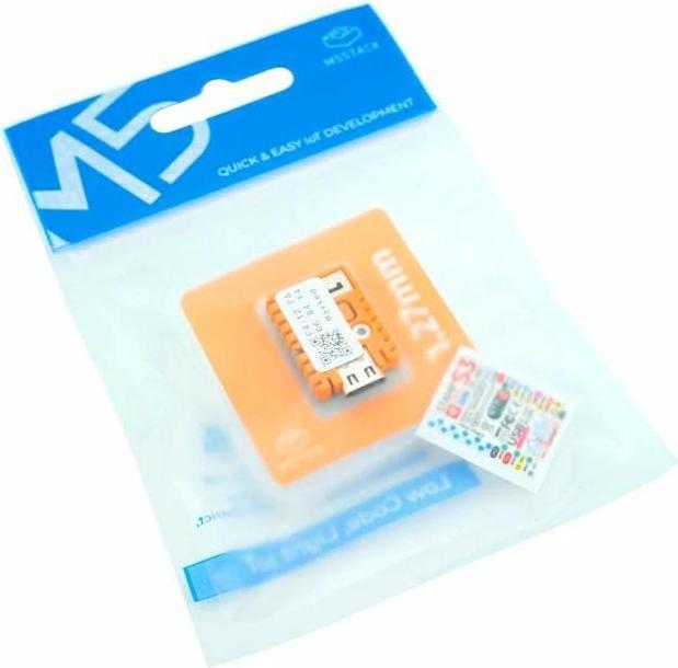 Actual product image M5Stack Developer board M5StampS3 with 1.27 header pin